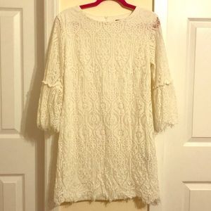 Ivory Lace Dress